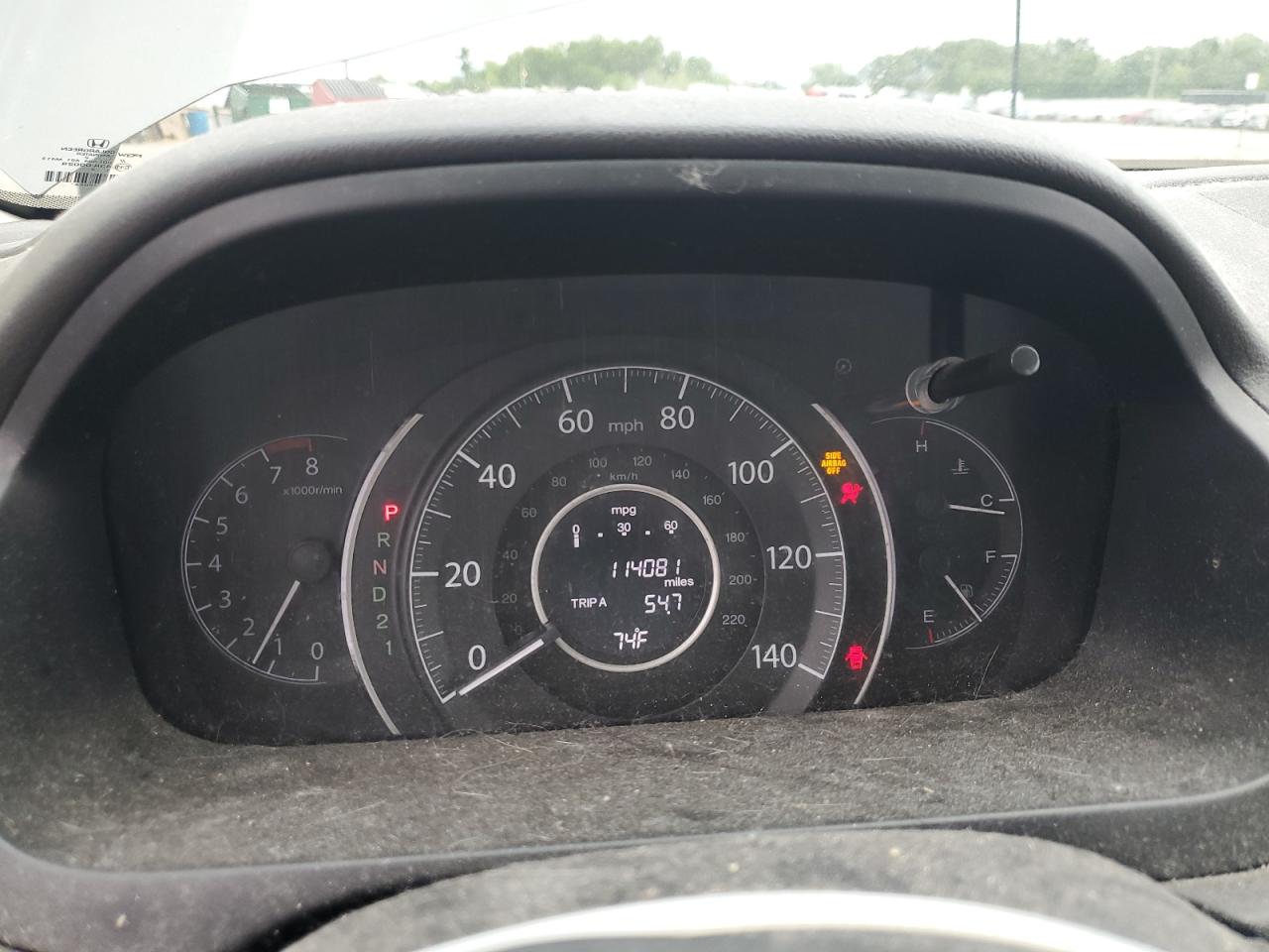 2012 Honda Cr-V Lx VIN: 2HKRM4H35CH603308 Lot: 69870765