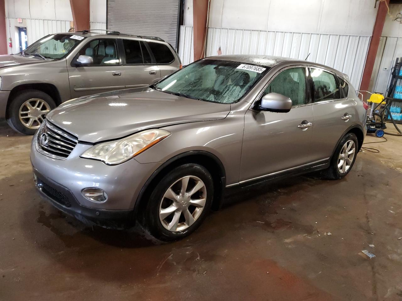 2008 Infiniti Ex35 Base silver null gas JNKAJ09F48M354440 photo #1
