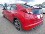 2014 HONDA CIVIC I-VTEC S  for sale at Copart WOLVERHAMPTON