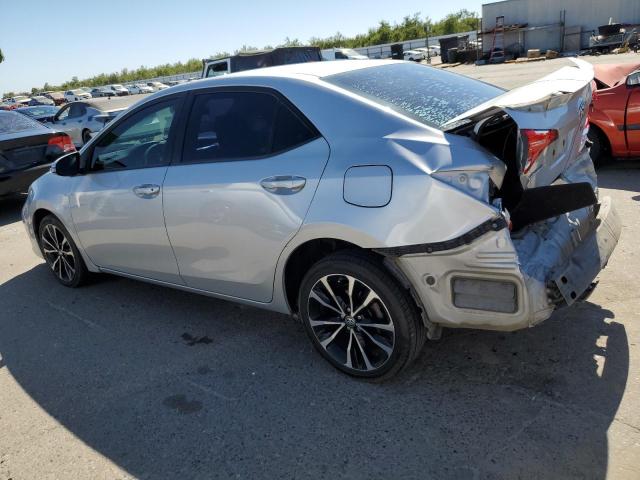  TOYOTA COROLLA 2017 Серебристый