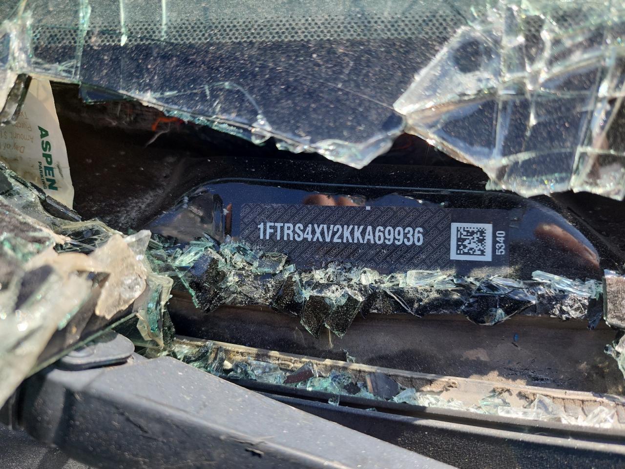 2019 Ford Transit T-350 Hd VIN: 1FTRS4XV2KKA69936 Lot: 70034805