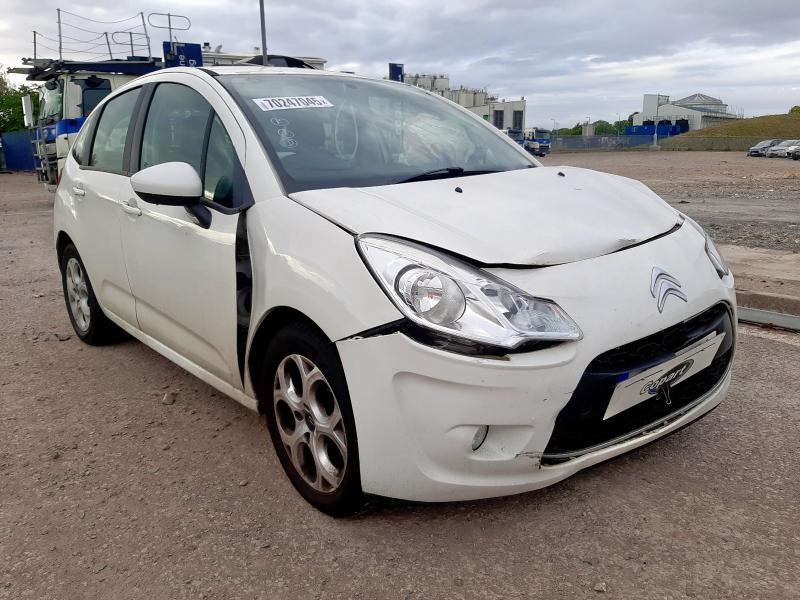 2012 CITROEN C3 WHITE