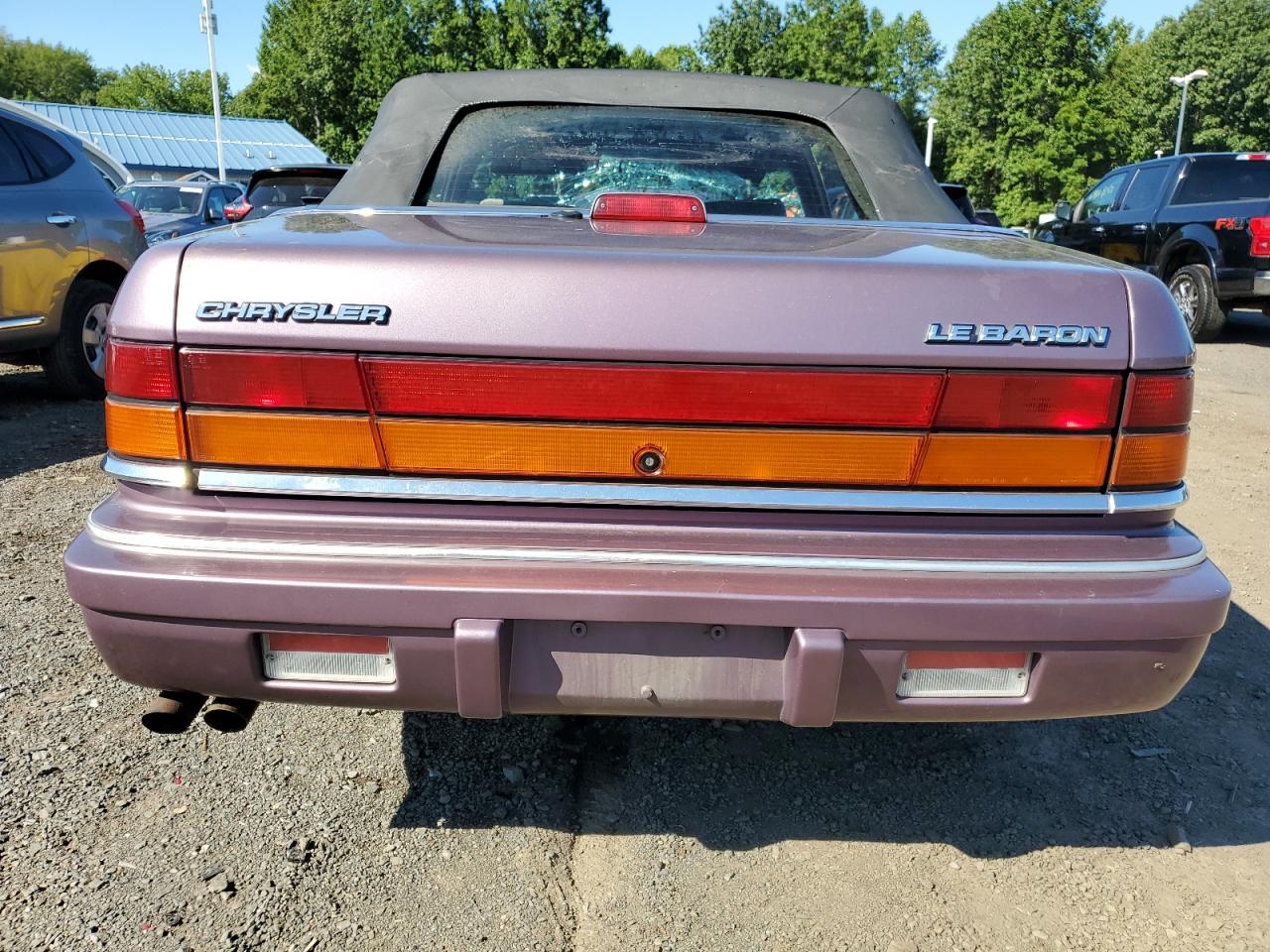 1995 Chrysler Lebaron Gtc VIN: 1C3EU4531SF550817 Lot: 70113805