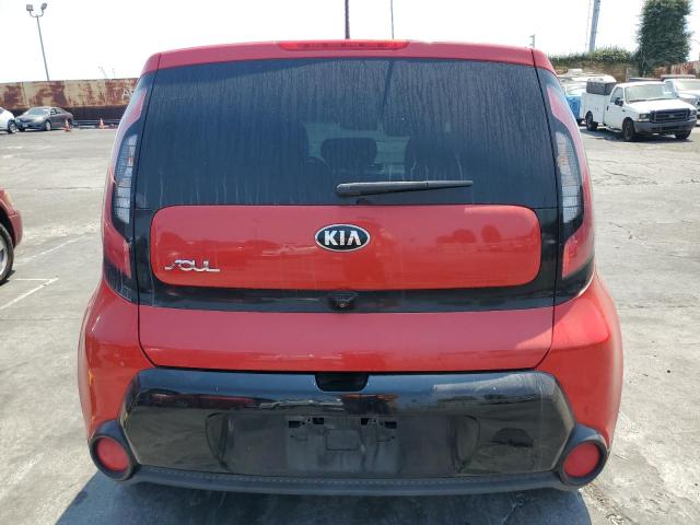  KIA SOUL 2016 Красный