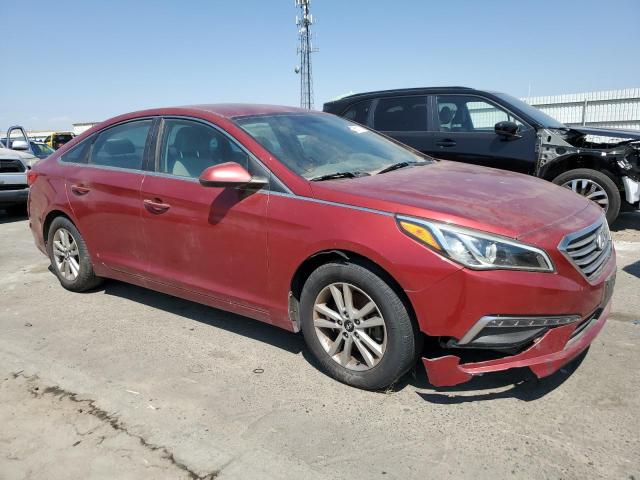  HYUNDAI SONATA 2015 Czerwony