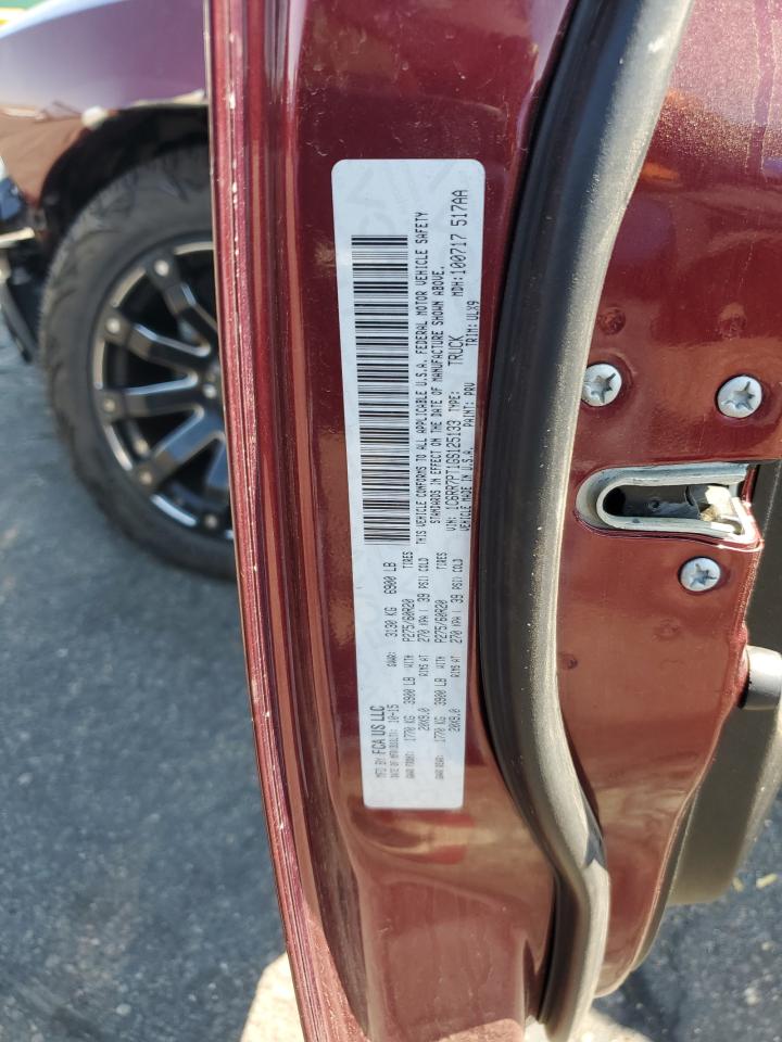 2016 Ram 1500 Longhorn VIN: 1C6RR7PT1GS125133 Lot: 69883195