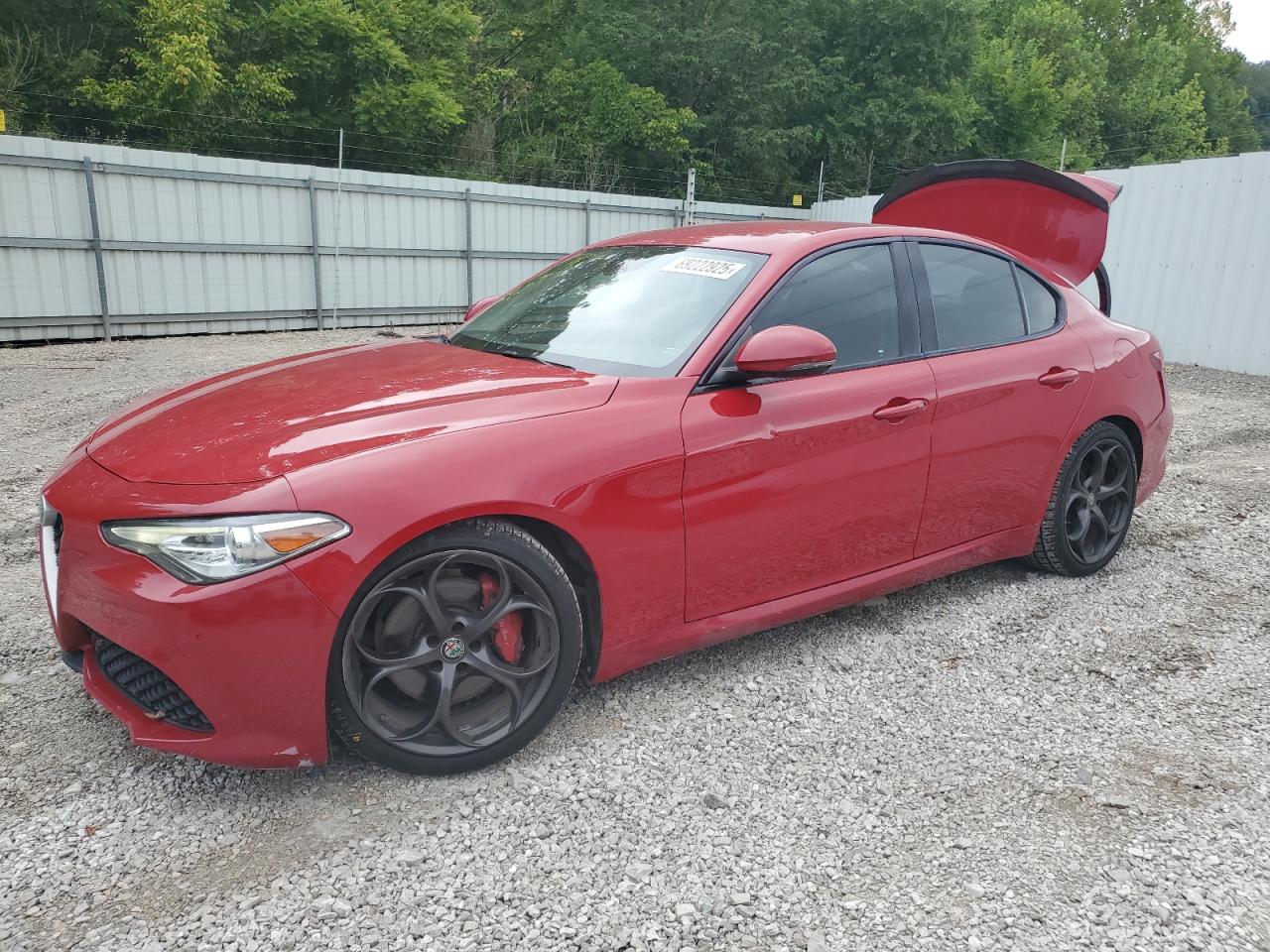 2017 Alfa Romeo Giulia Ti red null gas ZARFAECN9H7542203 photo #1