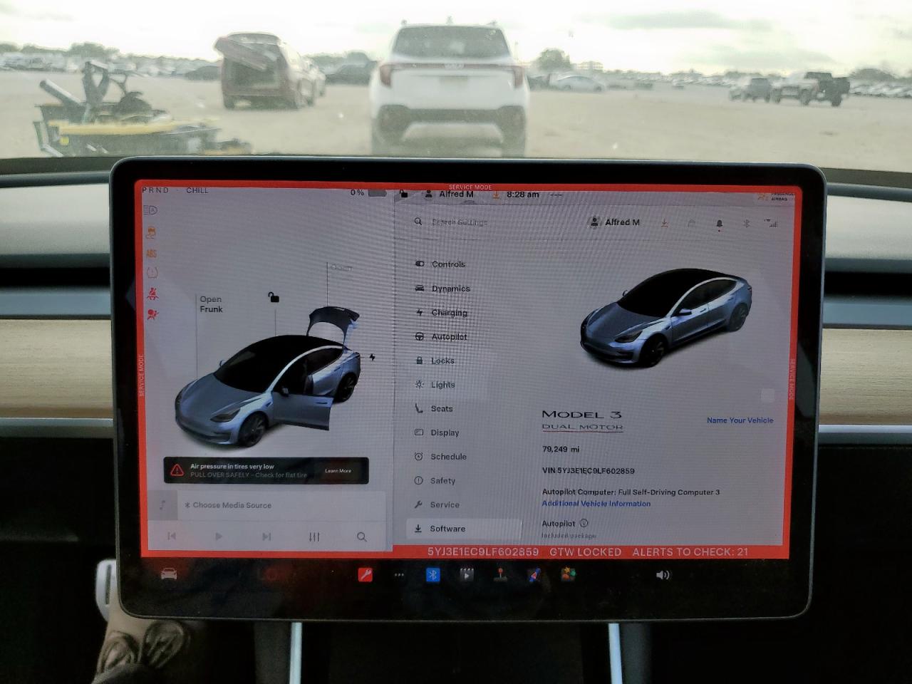 2020 Tesla Model 3 VIN: 5YJ3E1EC9LF602859 Lot: 70452575