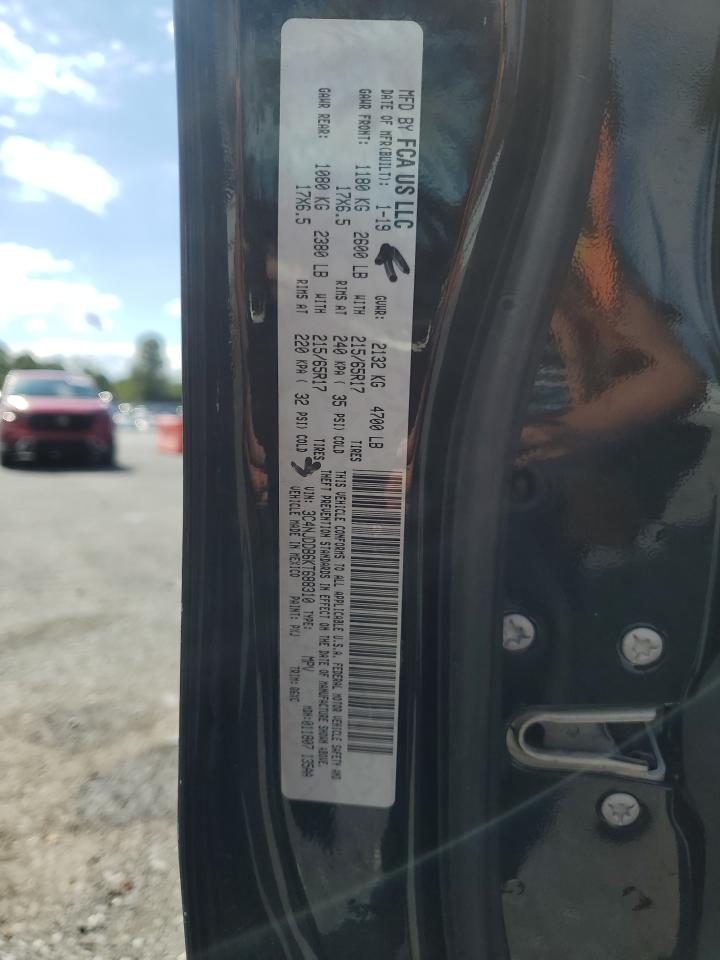 2019 Jeep Compass Trailhawk VIN: 3C4NJDDB6KT688310 Lot: 70483065