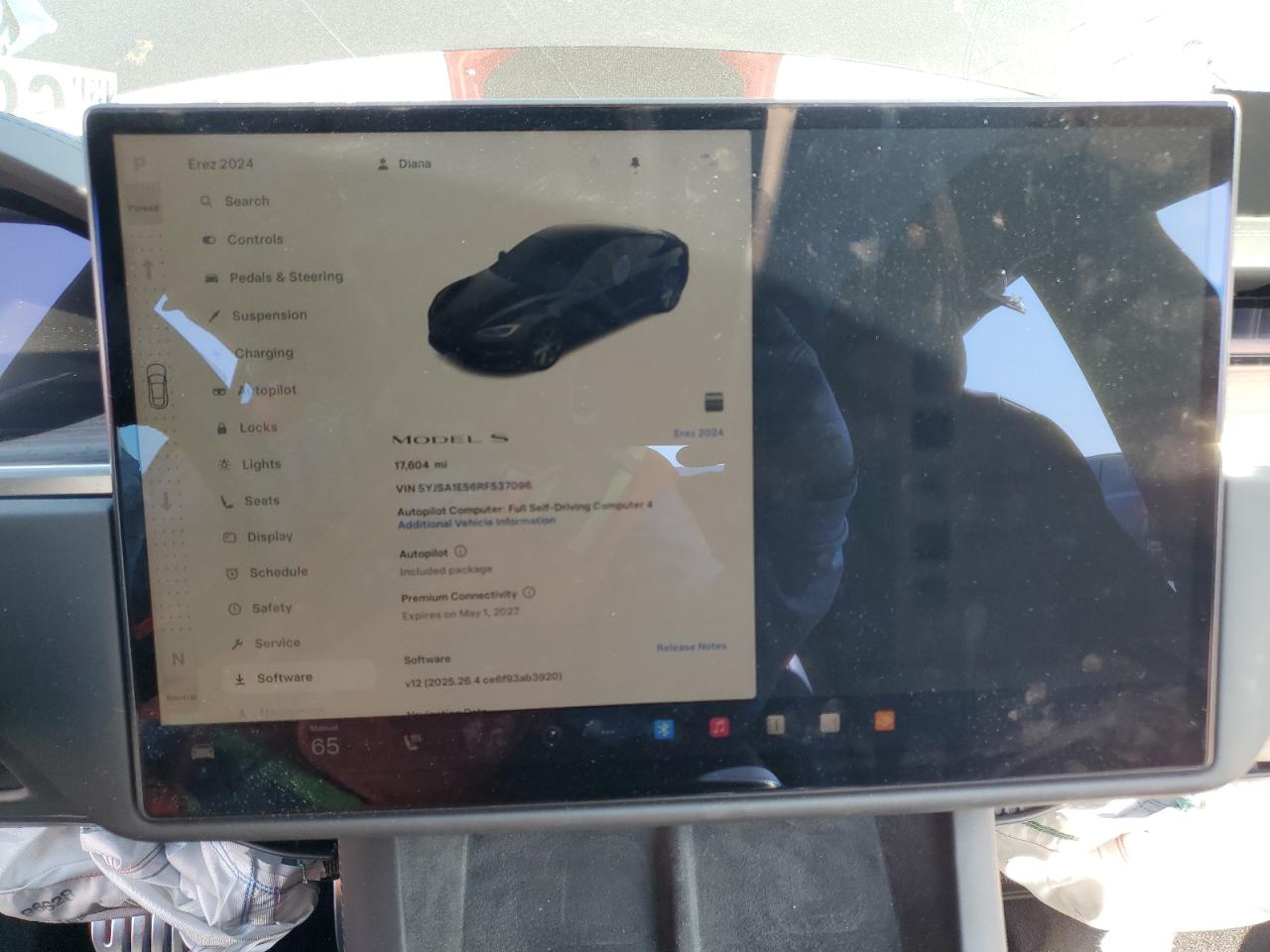 2024 Tesla Model S VIN: 5YJSA1E56RF537096 Lot: 68953245