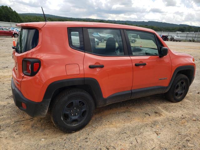  JEEP RENEGADE 2018 Оранжевый