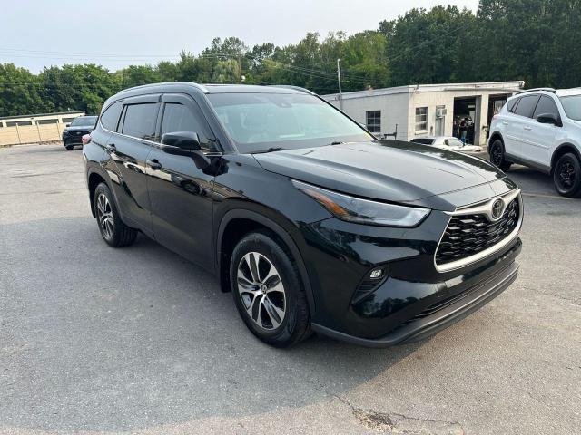  TOYOTA HIGHLANDER 2022 Черный