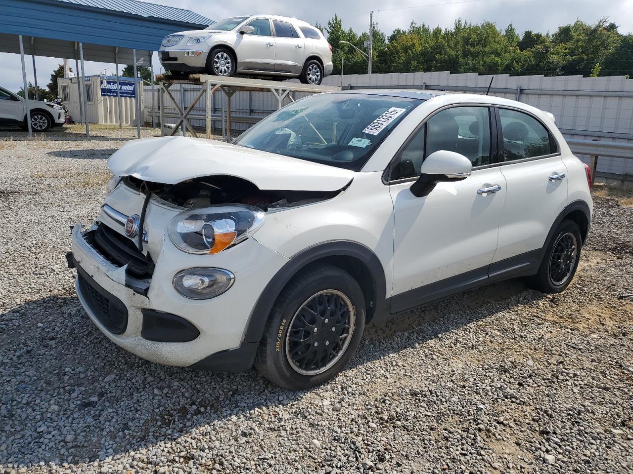 2018 Fiat 500X Pop white null gas ZFBCFXAB7JP710478 photo #1