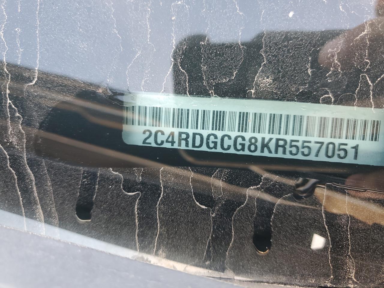 2019 Dodge Grand Caravan Sxt VIN: 2C4RDGCG8KR557051 Lot: 69949895