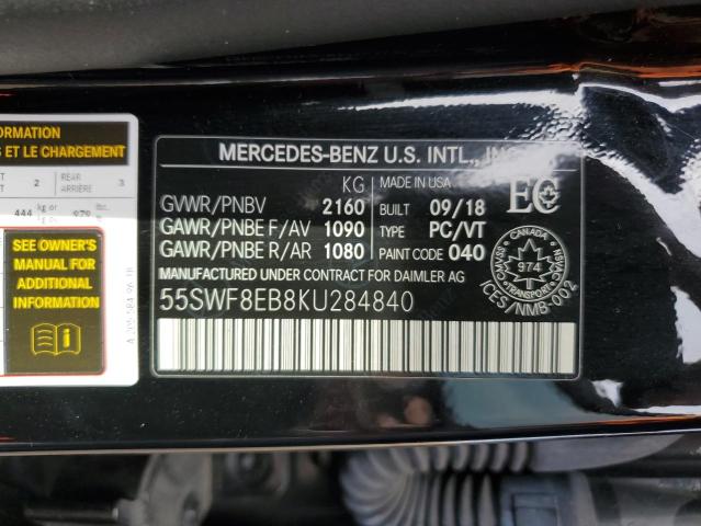 2019 MERCEDES-BENZ C 300 4MATIC  