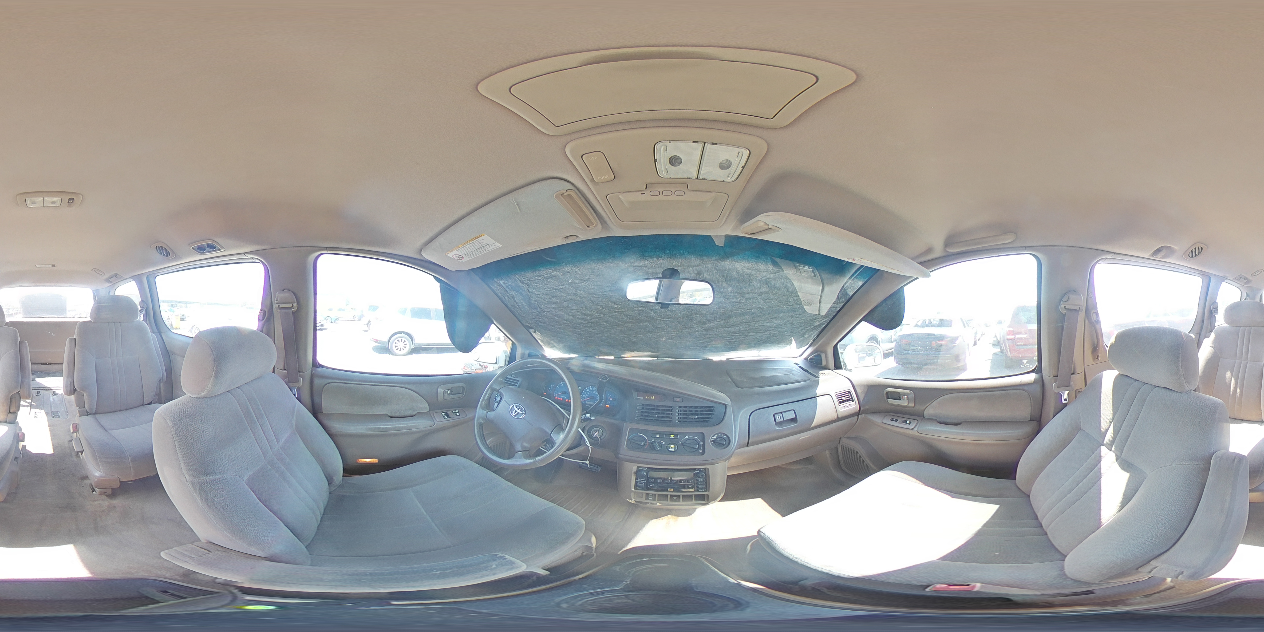 2002 Toyota Sienna Le VIN: 4T3ZF13C62U448176 Lot: 68860065