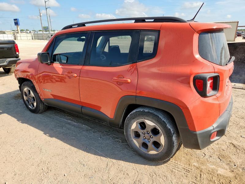  JEEP RENEGADE 2016 Оранжевый