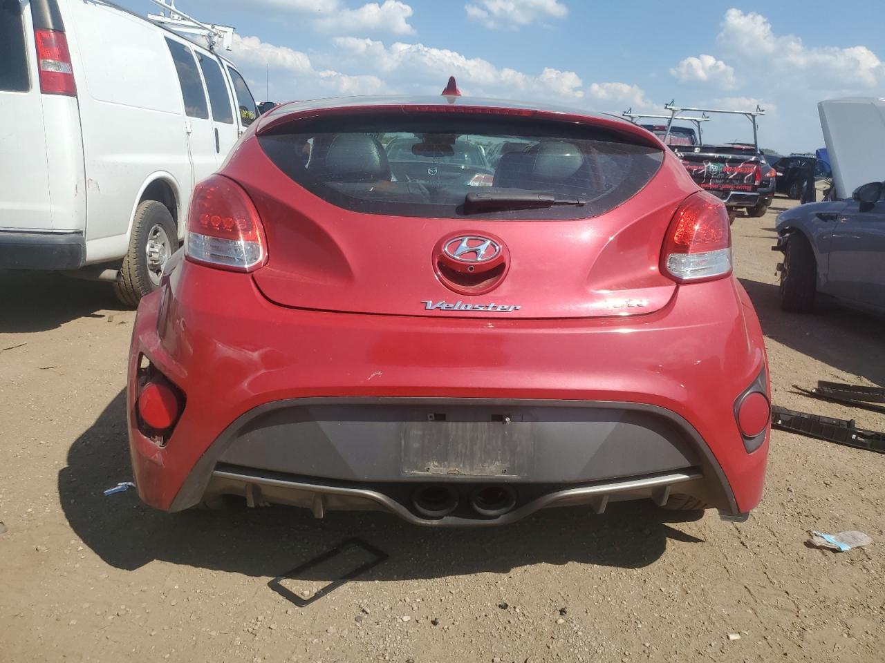 2015 Hyundai Veloster Turbo VIN: KMHTC6AE9FU228318 Lot: 68751435