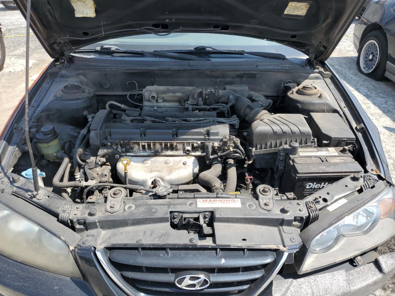 2004 Hyundai Elantra Gls VIN: KMHDN46D44U718696 Lot: 67077015