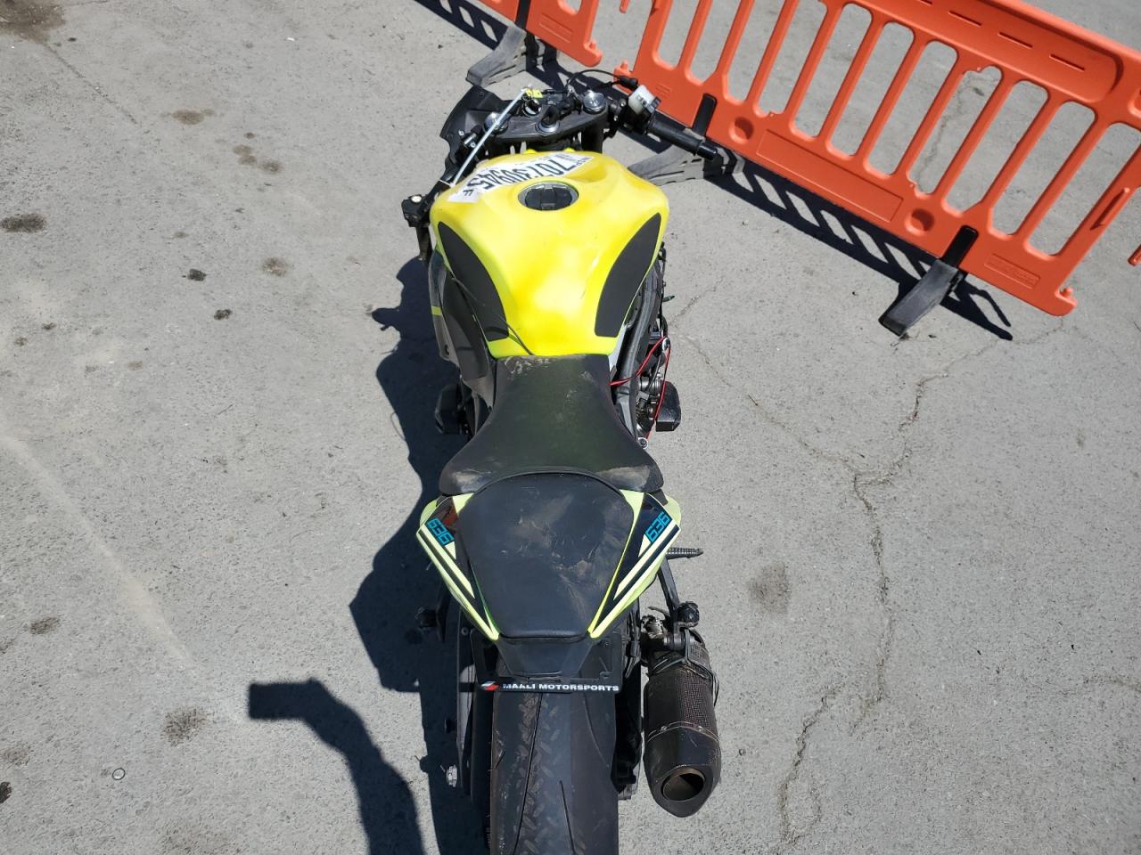 2021 Kawasaki Zx636 K VIN: JKBZXJH14MA007609 Lot: 70730945