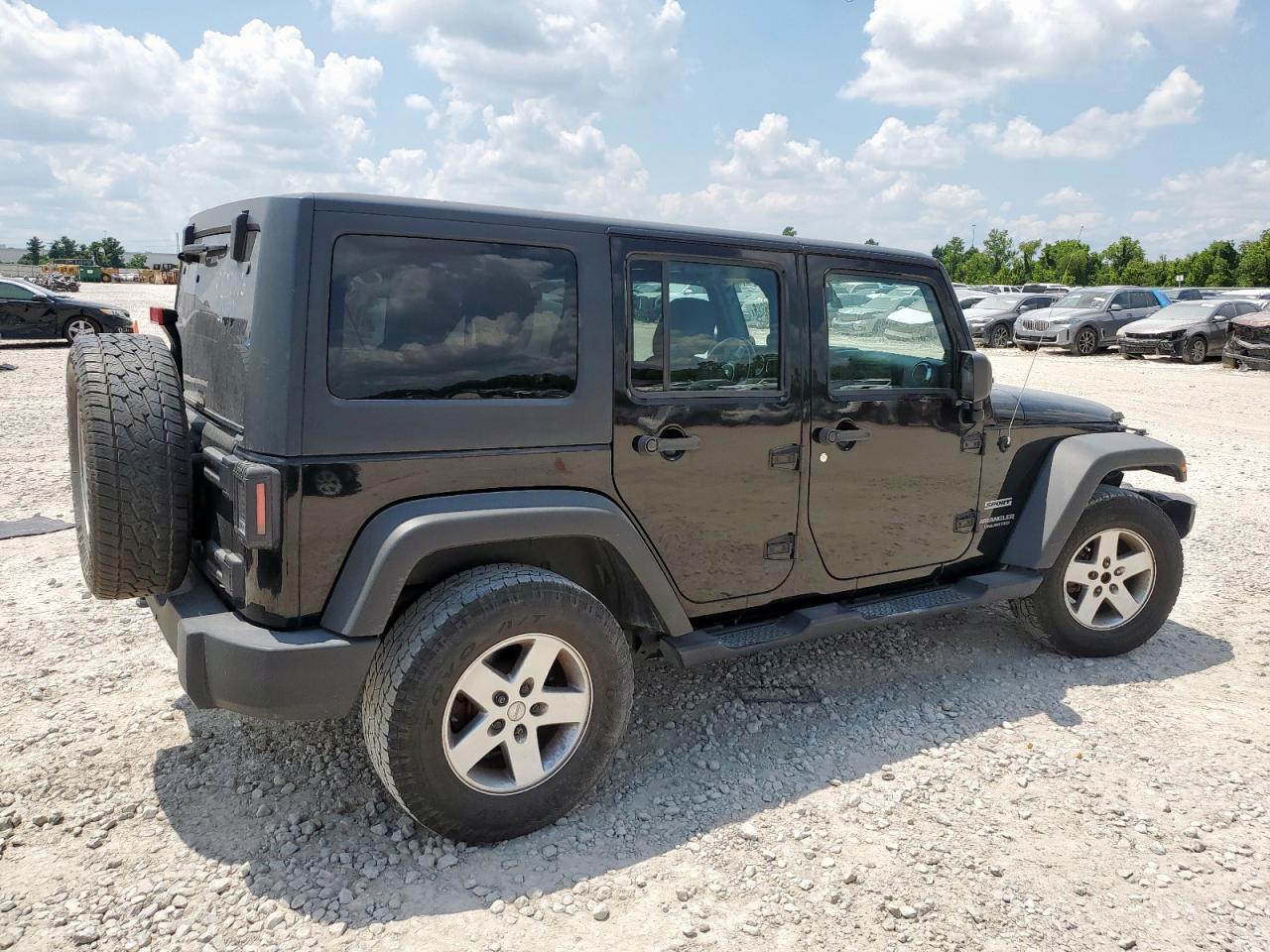 2014 Jeep Wrangler Unlimited Sport black suv flexible 1C4BJWDG8EL251144 photo #4