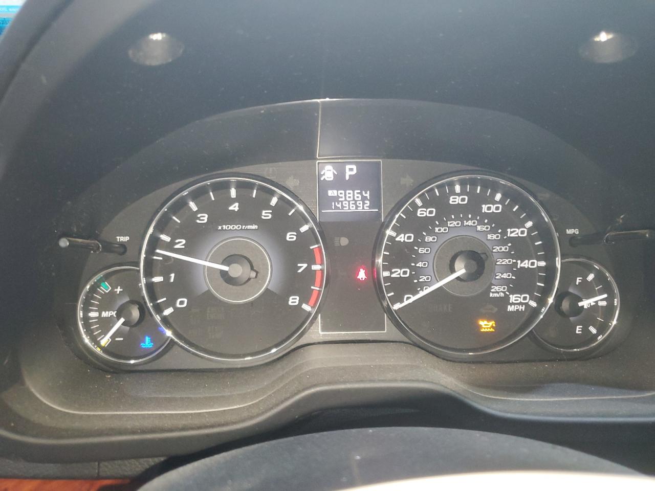 2012 Subaru Legacy 3.6R Limited VIN: 4S3BMDK65C2009274 Lot: 67773485