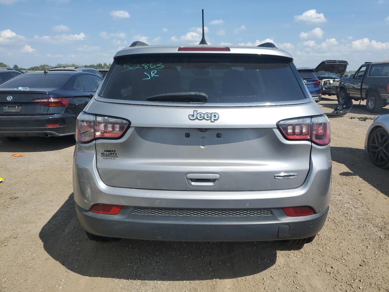 2017 Jeep Compass Latitude VIN: 3C4NJCBB4HT668658 Lot: 67580235