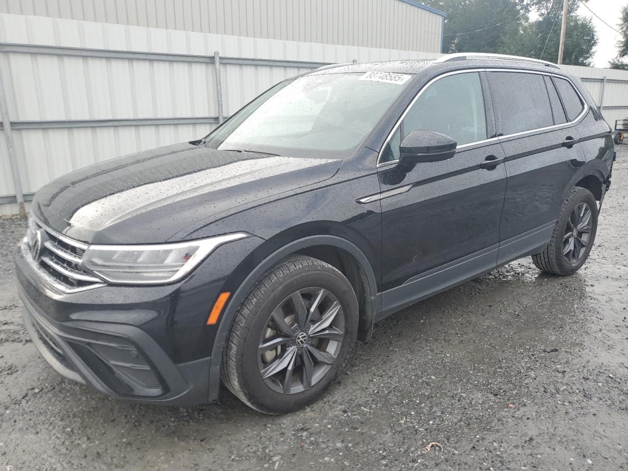 2022 Volkswagen Tiguan Se black null gas 3VV3B7AX5NM064455 photo #1