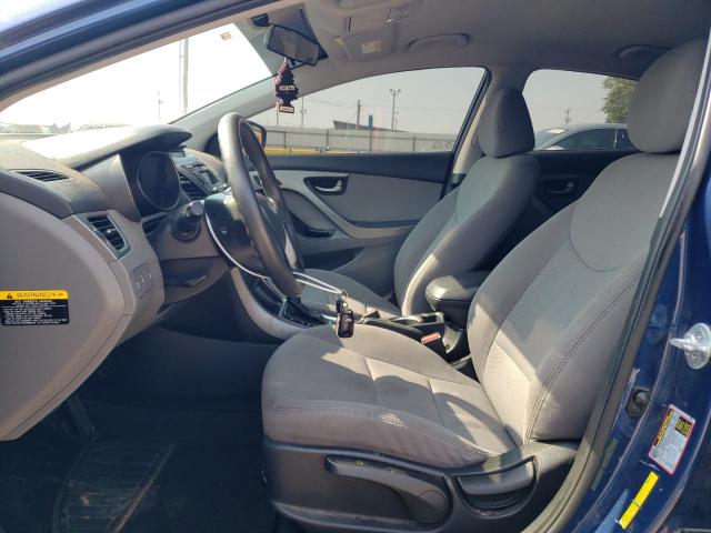  HYUNDAI ELANTRA 2015 Granatowy