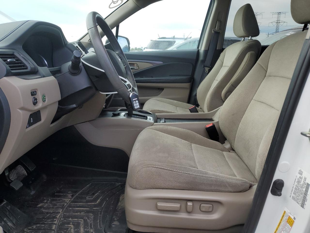 2020 Honda Pilot Ex VIN: 5FNYF6H37LB051617 Lot: 70191565