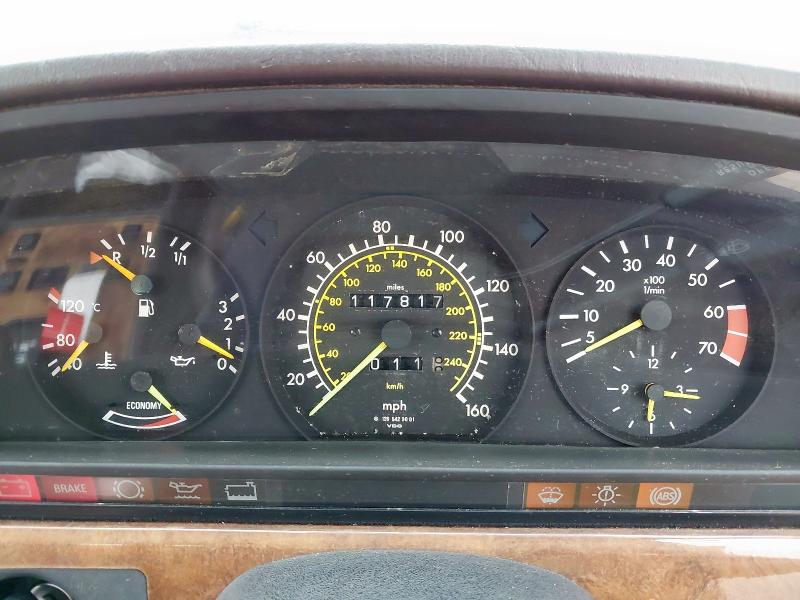 1987 MERCEDES BENZ 500 SEC AU