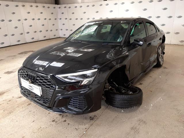 2024 AUDI A3 S LN BLK ED 35 TFSI MH  for sale at Copart WOLVERHAMPTON