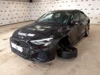 2024 AUDI A3 S LN BLK ED 35 TFSI MH  for sale at Copart WOLVERHAMPTON