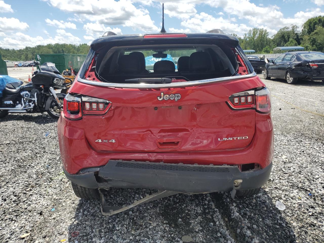 2018 Jeep Compass Limited VIN: 3C4NJDCB6JT316501 Lot: 70818685