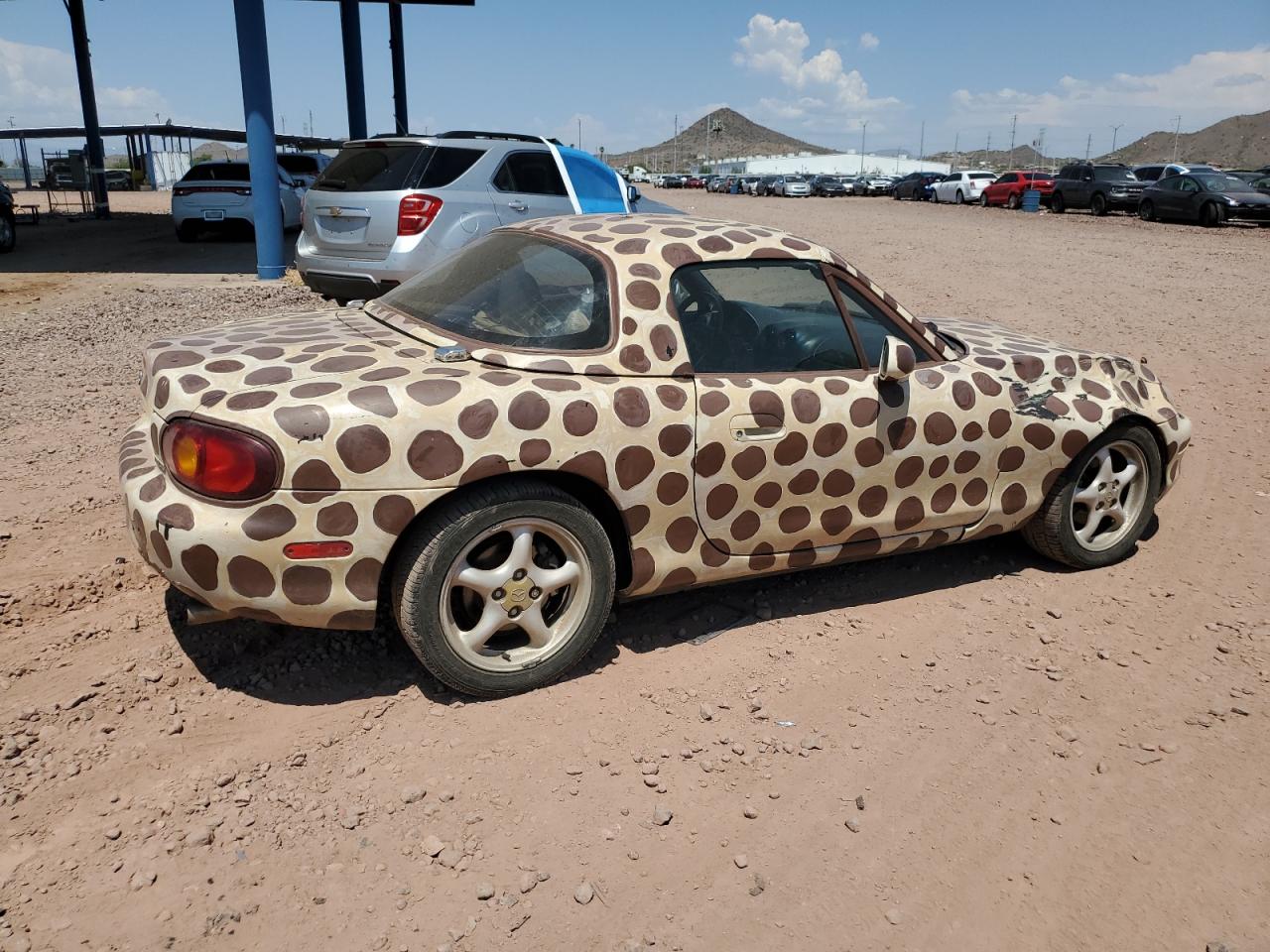 1999 Mazda Mx-5 Miata brown null gas JM1NB3539X0125626 photo #4