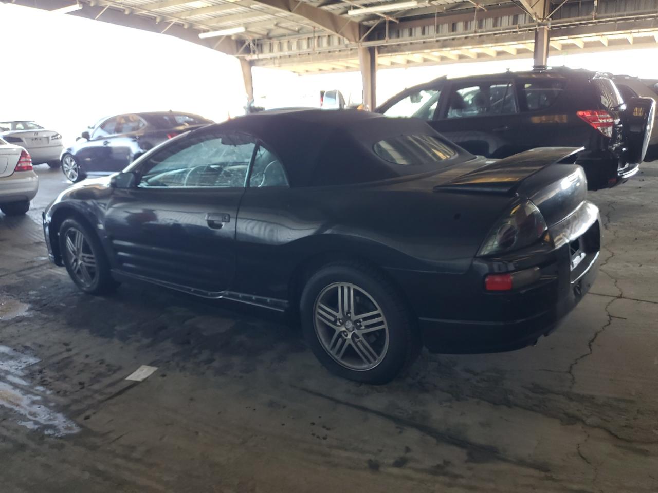 2003 Mitsubishi Eclipse Spyder Gt black null gas 4A3AE55H23E068984 photo #3
