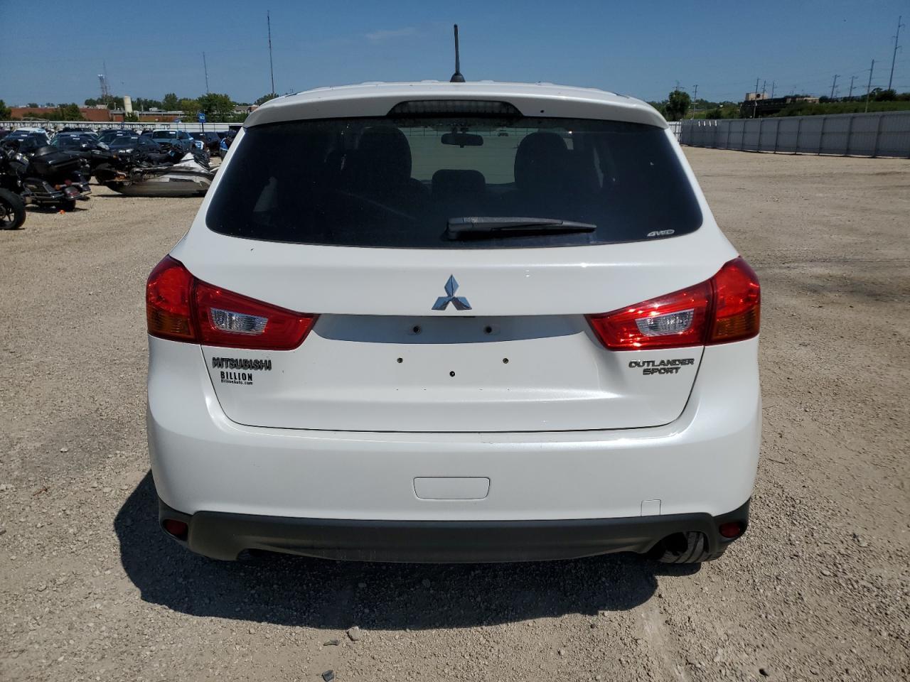 2014 Mitsubishi Outlander Sport Es VIN: 4A4AR3AU8EE028435 Lot: 69958155