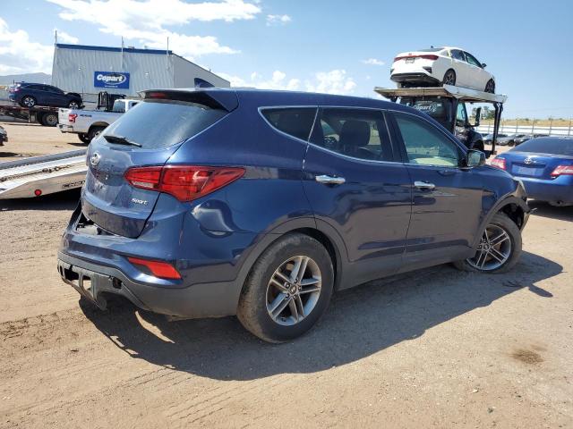  HYUNDAI SANTA FE 2017 Granatowy