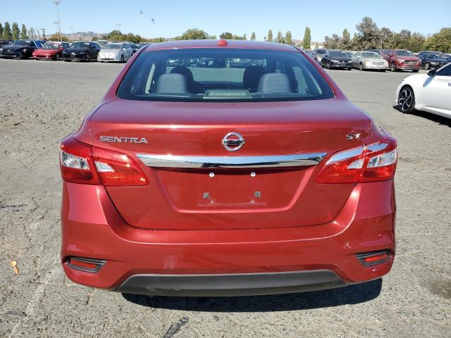  NISSAN SENTRA 2017 Red