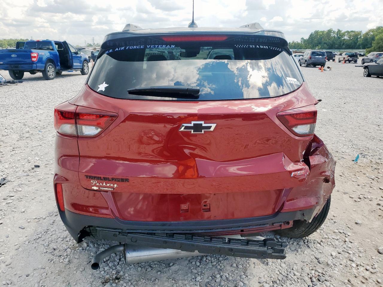 2022 Chevrolet Trailblazer Rs VIN: KL79MTSL4NB125063 Lot: 68546495