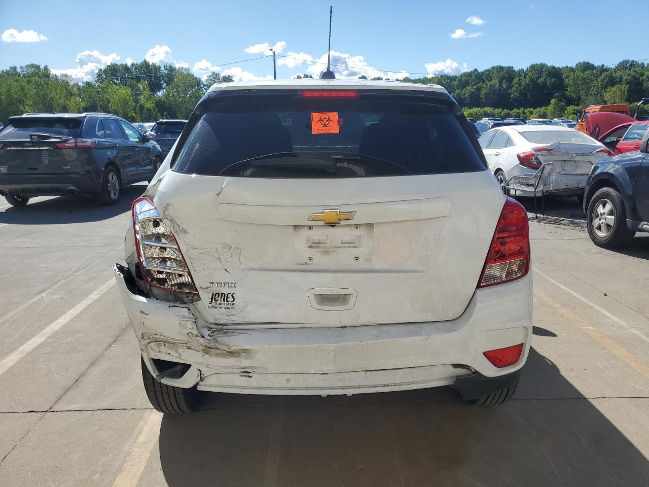 2022 Chevrolet Trax Ls VIN: KL7CJKSM9NB536668 Lot: 67288045
