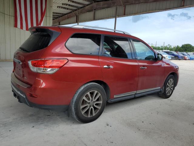  NISSAN PATHFINDER 2015 Czerwony