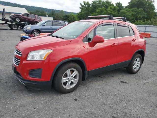  CHEVROLET TRAX 2015 Czerwony