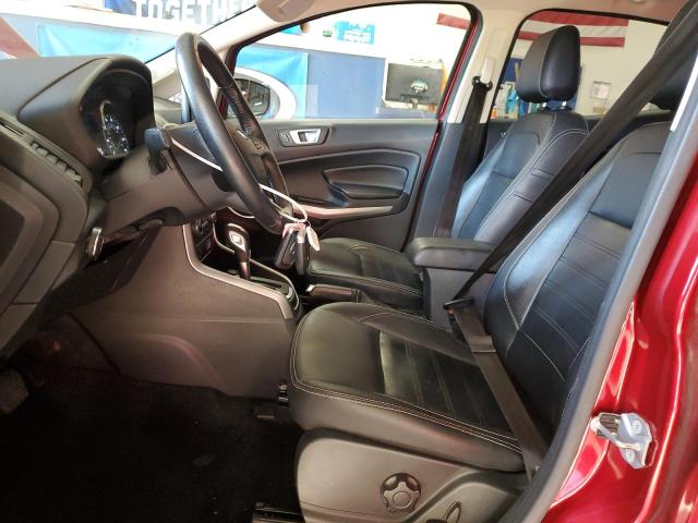  FORD ECOSPORT 2019 Maroon