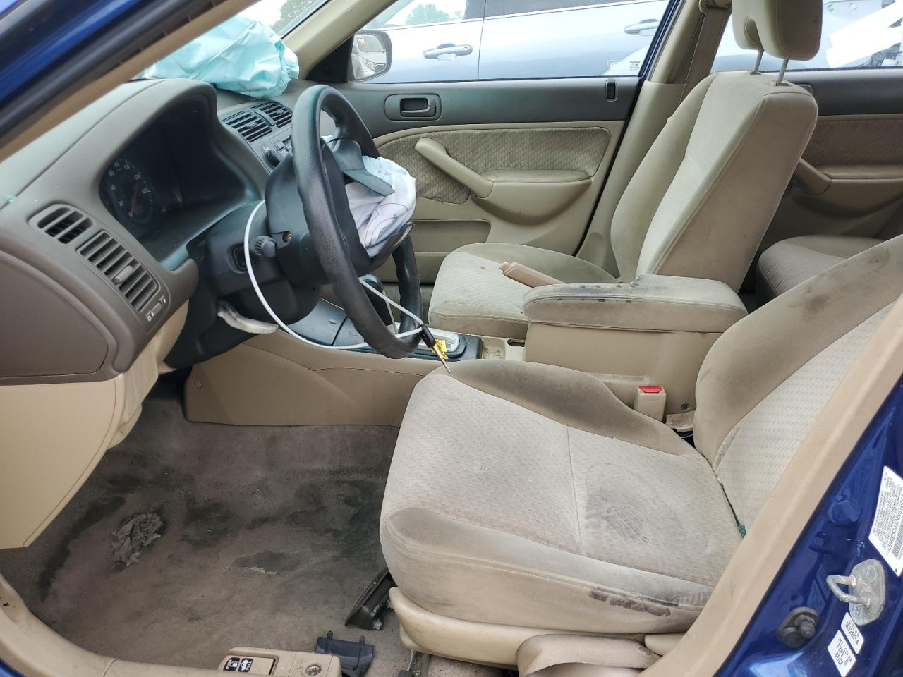 2004 Honda Civic Dx Vp VIN: 2HGES16324H610167 Lot: 70734685