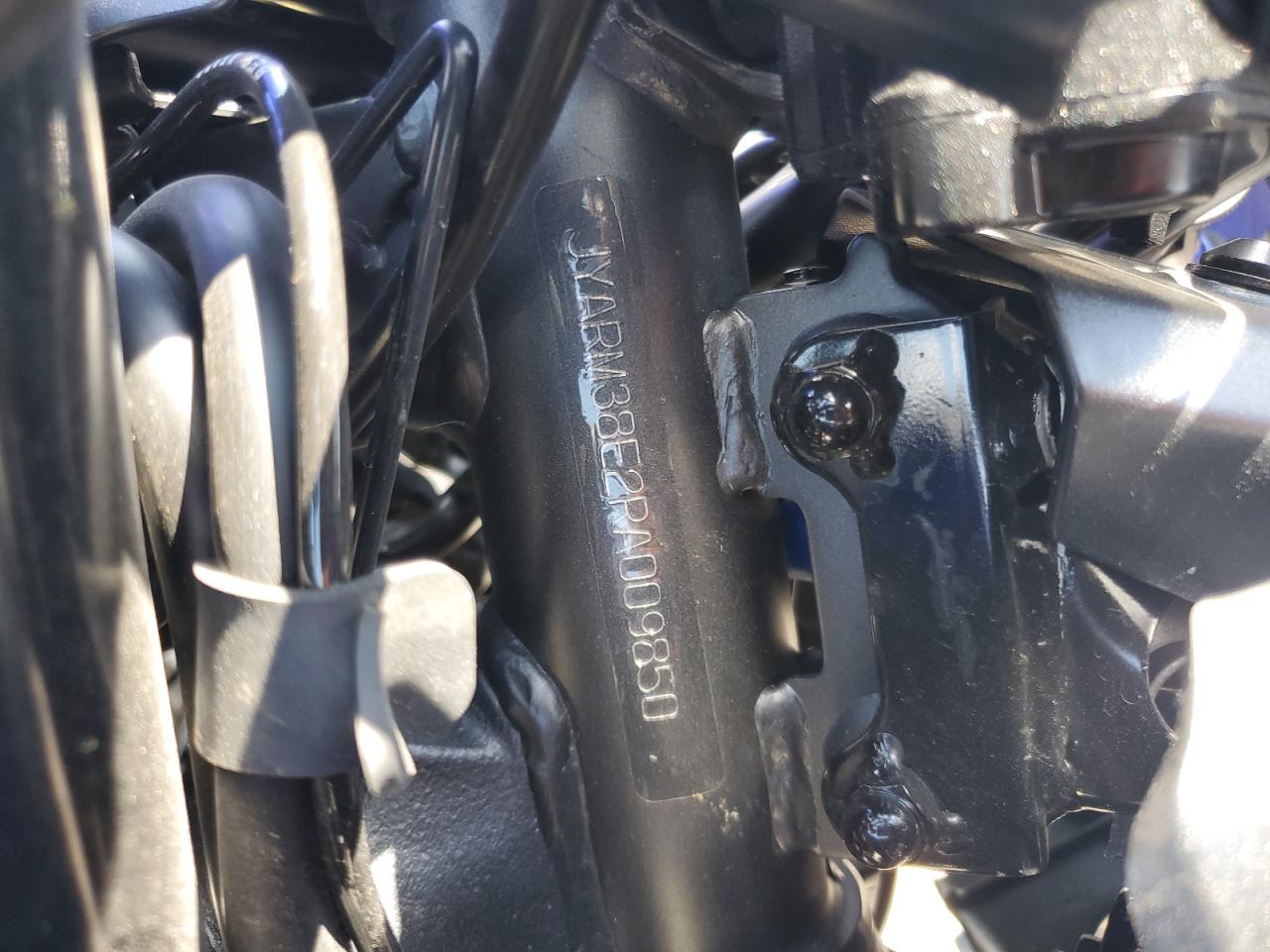 2024 Yamaha Yzfr7 VIN: JYARM38E2RA009850 Lot: 69346325