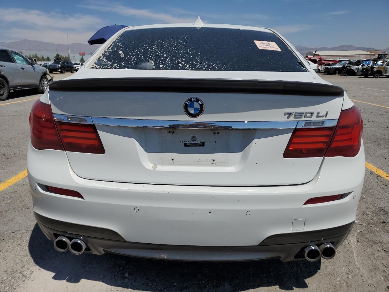 2013 BMW 750 Li VIN: WBAYE8C51DD133811 Lot: 67997055