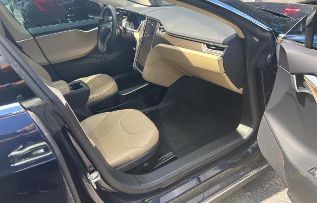 Hatchbacks TESLA MODEL S 2013 Blue