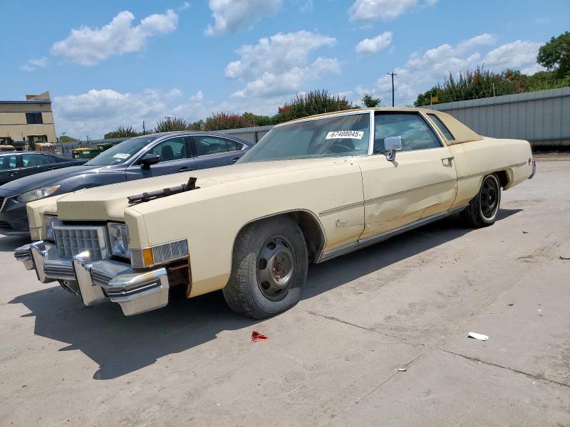 1973 CADILLAC ALL OTHER   for sale at Copart TX - DALLAS SOUTH