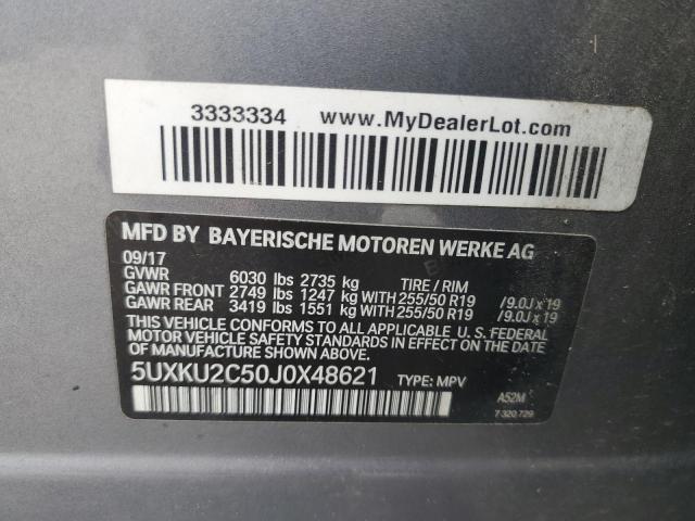 2018 BMW X6 XDRIVE35I  